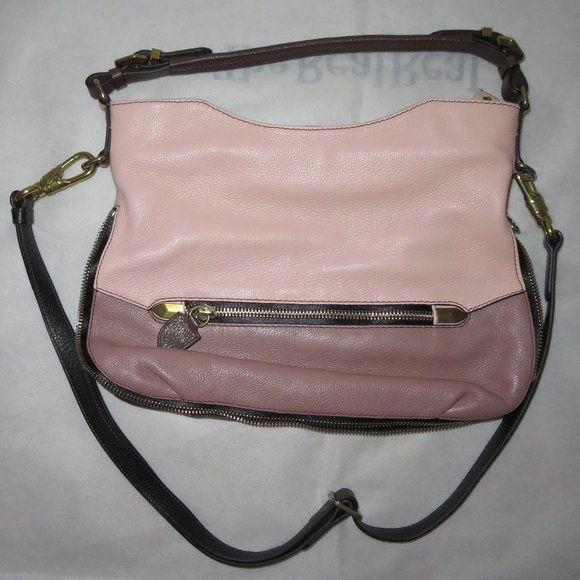 OrYANY Shoulder Ellie Leather Colorblock Hobo Bag - Picture 8 of 14
